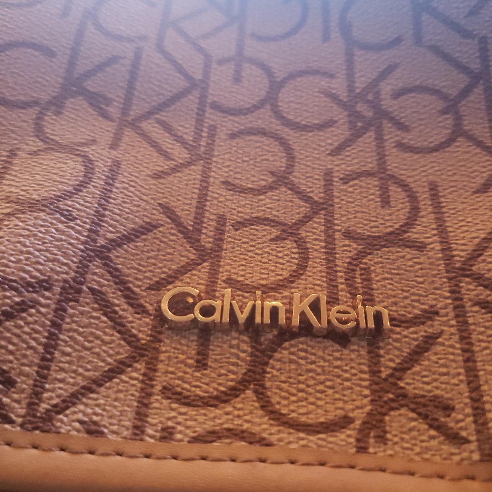Calvin Klein Leather Backpack